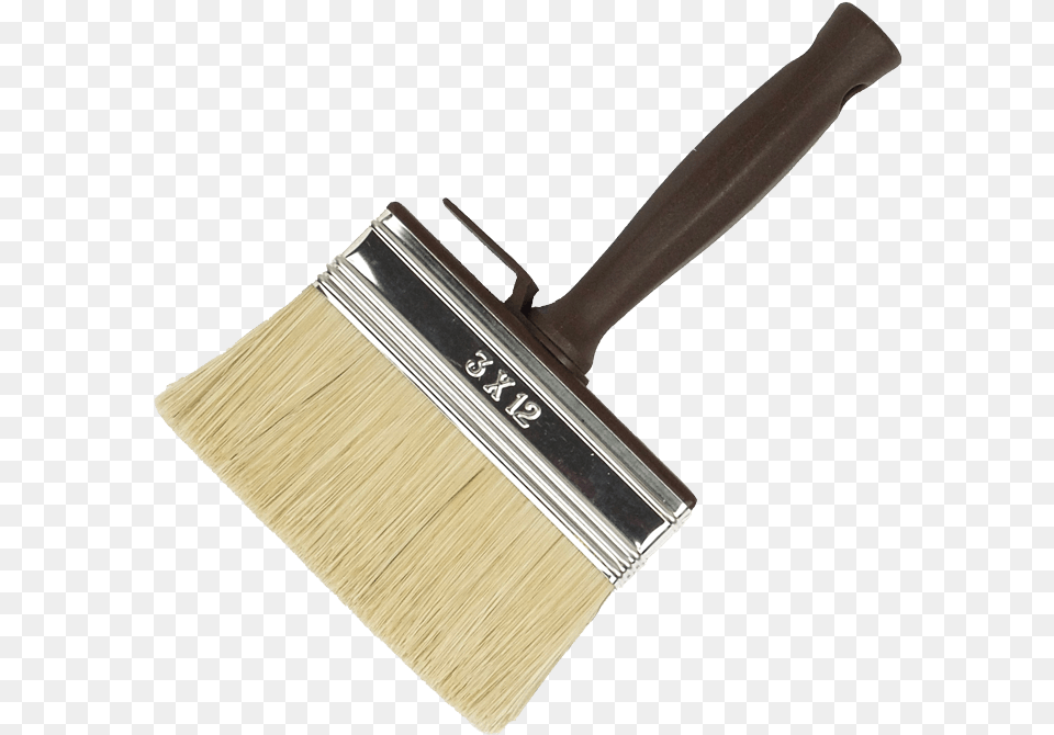 Hobby Block Paint Brush With White Bristles Paint Brush, Device, Tool Png Image