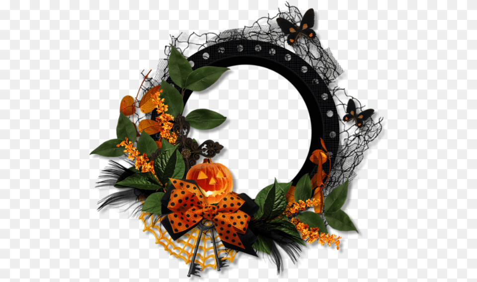 Hobby Halloween Frame, Flower, Plant, Pattern, Leaf Png Image