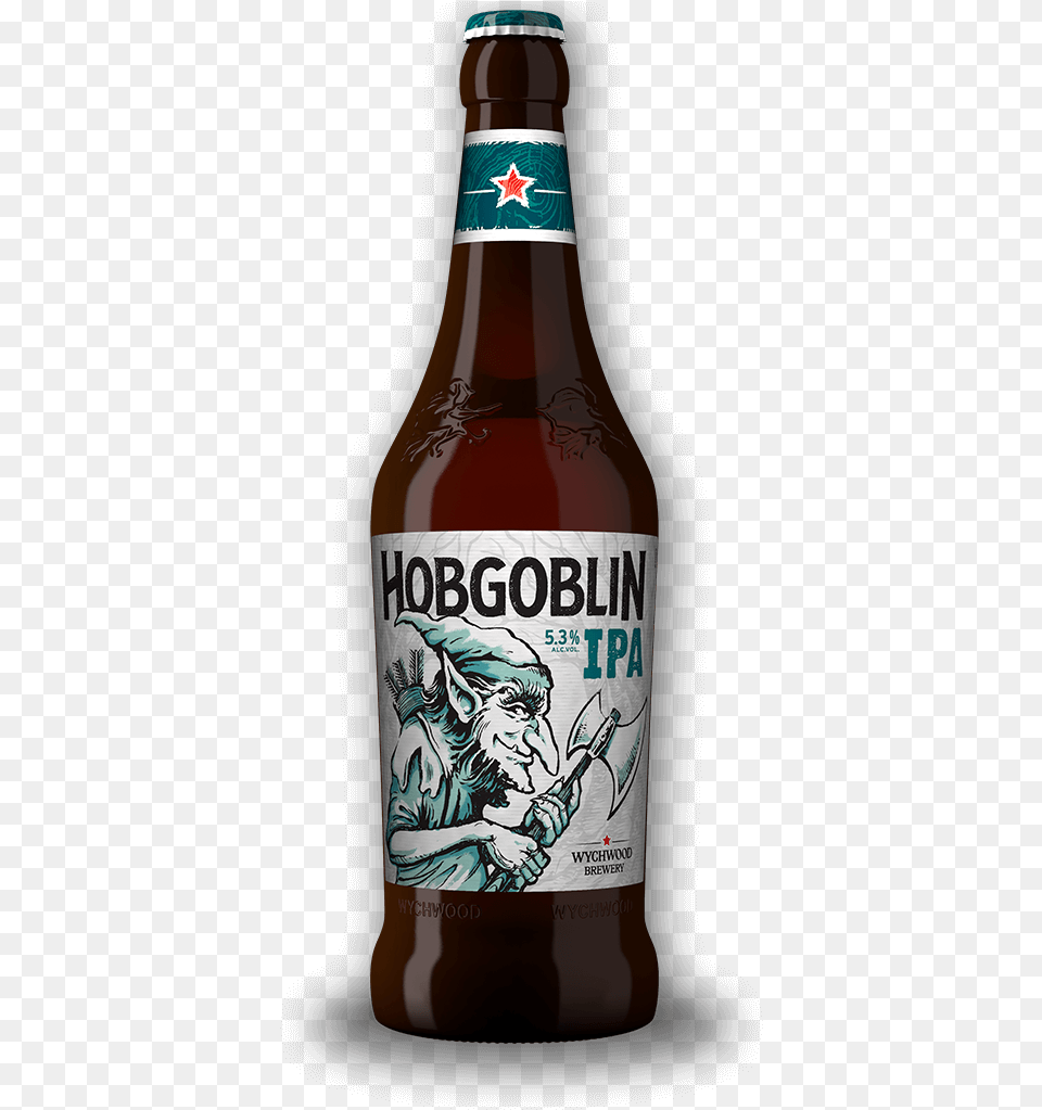 Hobgoblin Beer, Alcohol, Beer Bottle, Beverage, Bottle Free Png Download