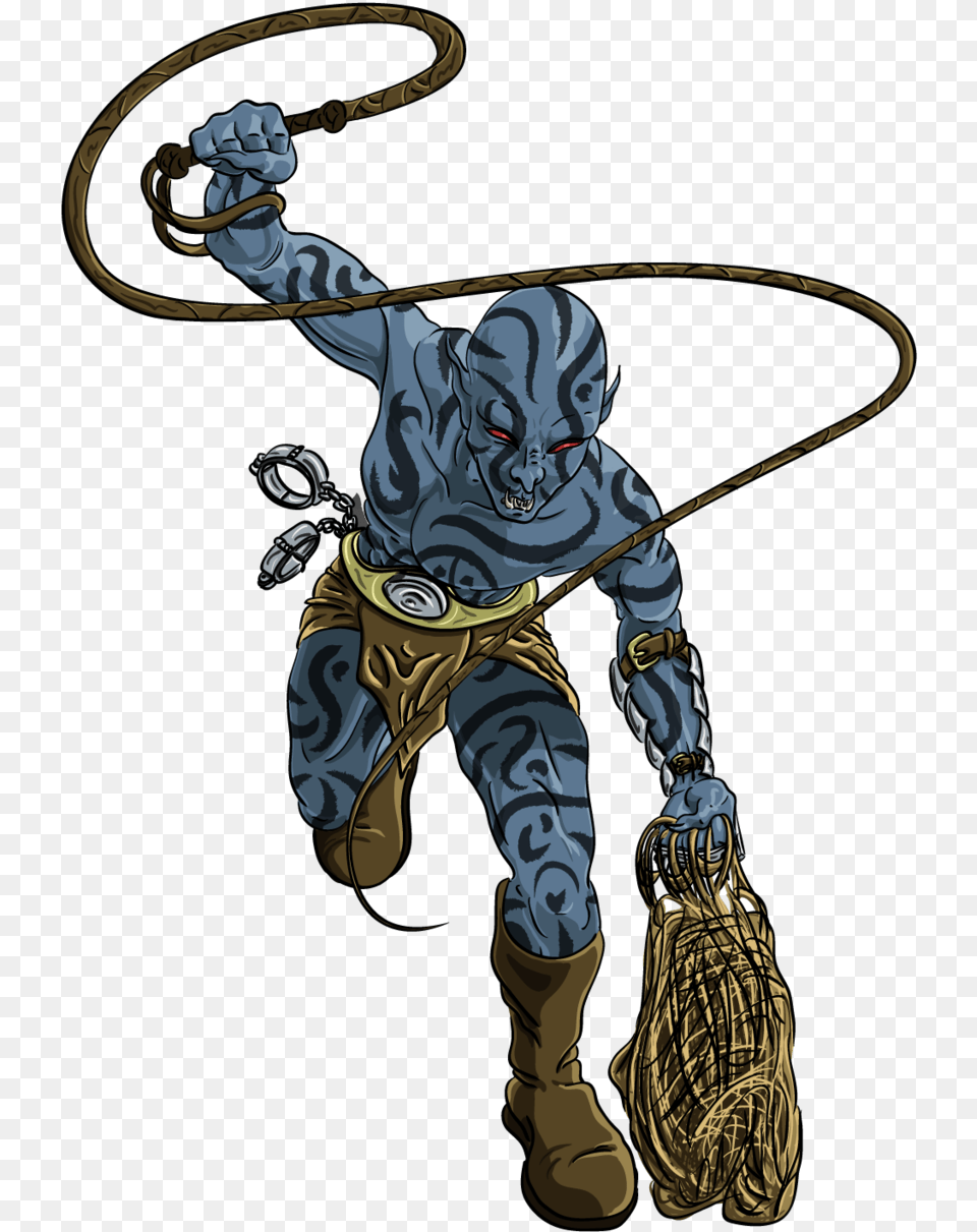 Hobgoblin Slaver Completed News U2014 Dragonwing Graphics Hogoblin 5e Character Art, Rope, Whip, Person, Clothing Free Transparent Png