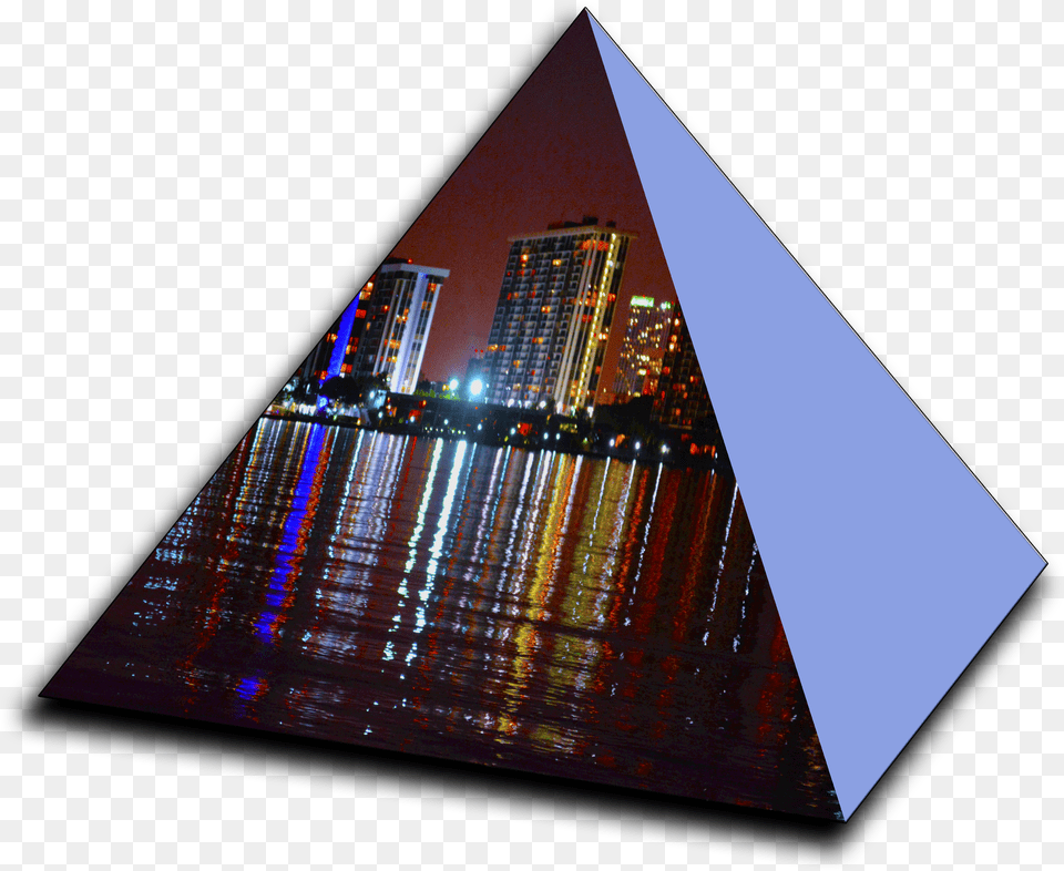 Hobie Biscayne 3d Pyramid Triangle Free Png