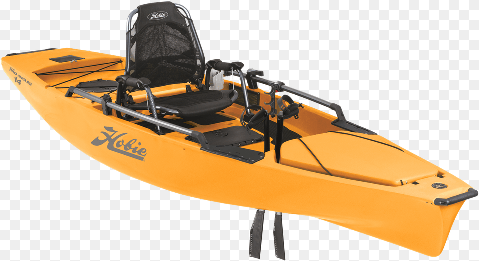 Hobie Mirage Pro Angler 14 Papaya Hobie Pro Angler, Boat, Transportation, Vehicle, Rowboat Free Transparent Png
