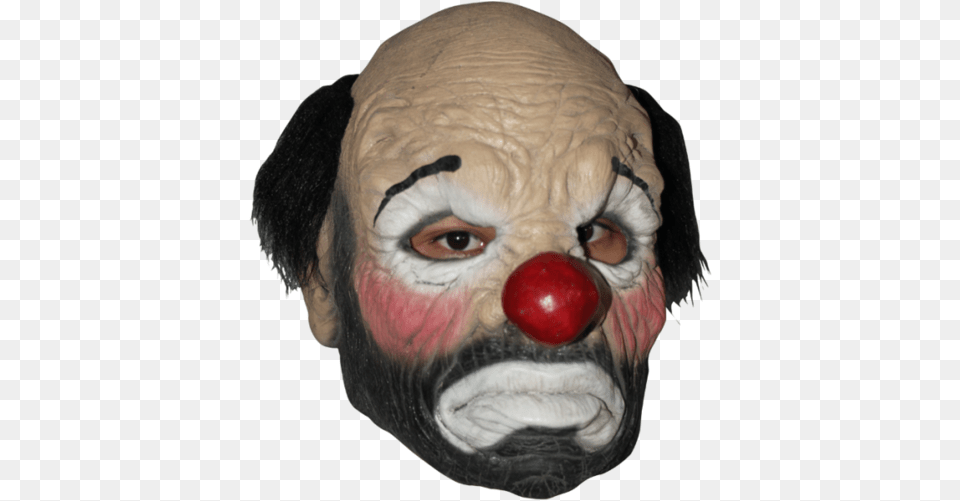 Hobo The Clown Horror Mask Clown Mask, Adult, Male, Man, Person Png Image