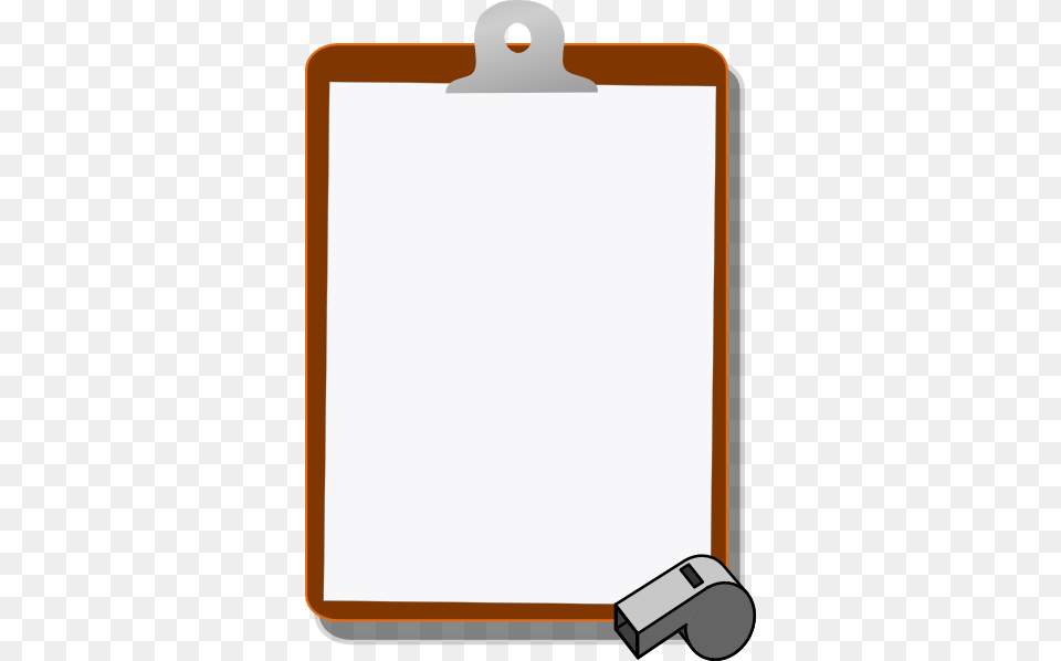 Hockey Coach Clip Art Vector, White Board Free Png Download