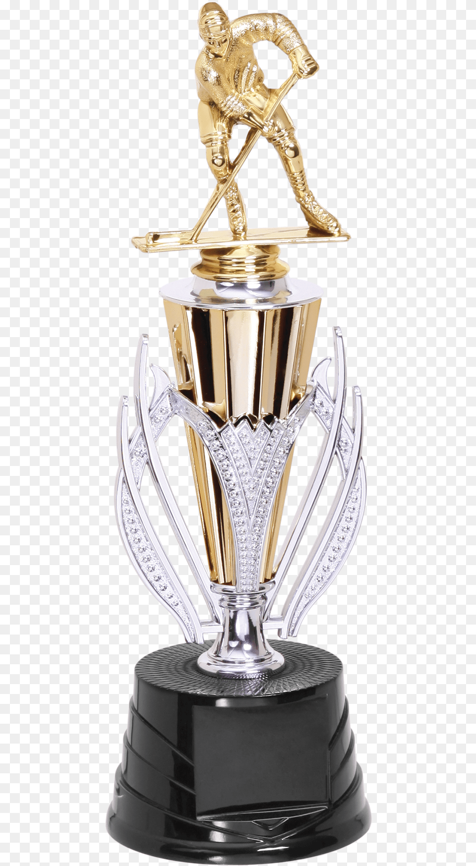 Hockey Cup Trophy Trophy, Adult, Male, Man, Person Png Image