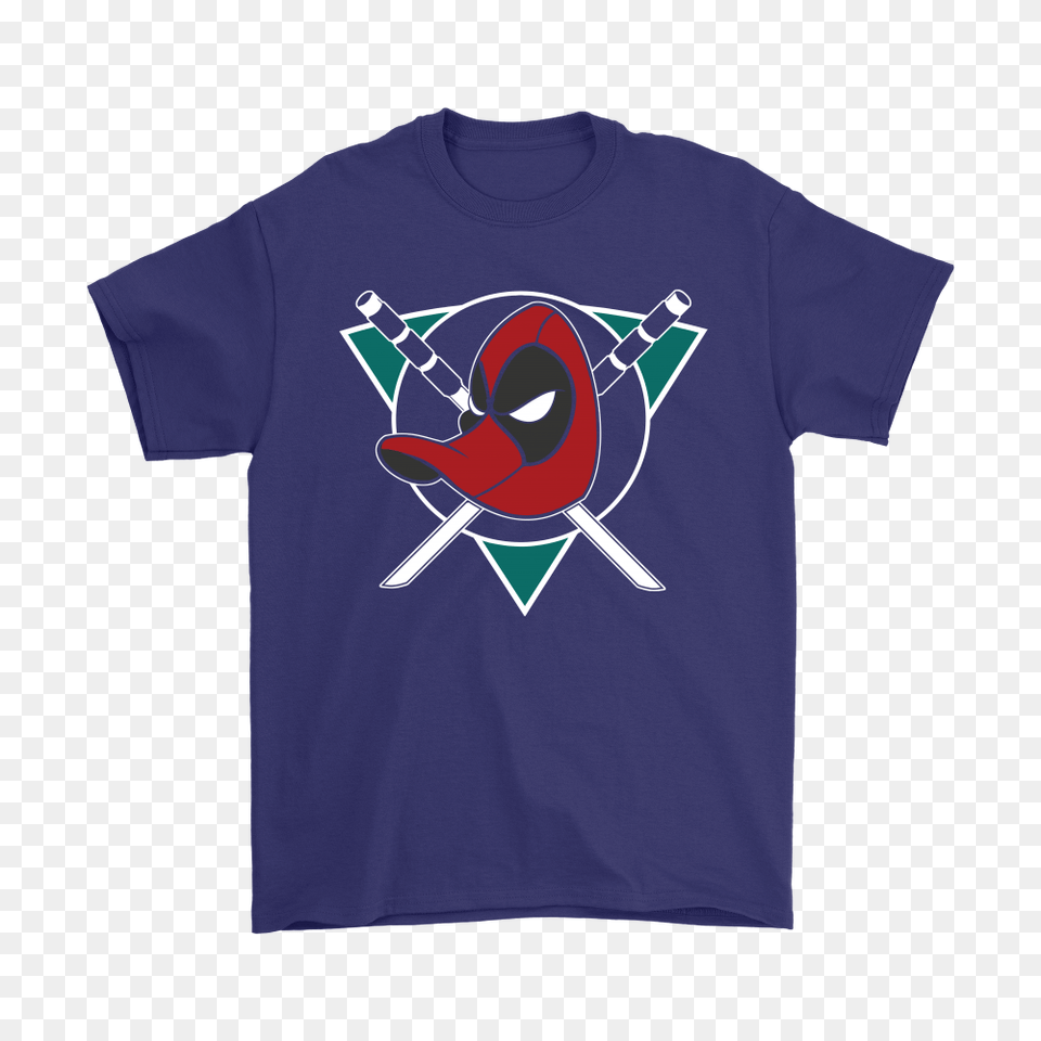 Hockey Deadpool Team Anaheim Ducks Shirts Teeqq Store, Clothing, T-shirt, Shirt Free Png
