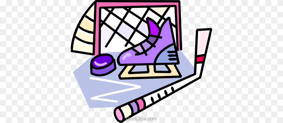 Hockey Equipment Royalty Vector Clip Art Illustration, Clothing, Footwear, Shoe Png