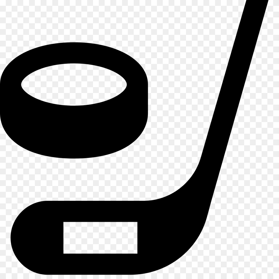Hockey Icon, Gray Free Transparent Png