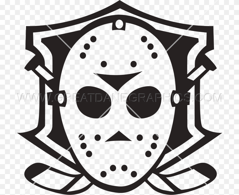 Hockey Mask, Armor, Bow, Weapon, Shield Png Image