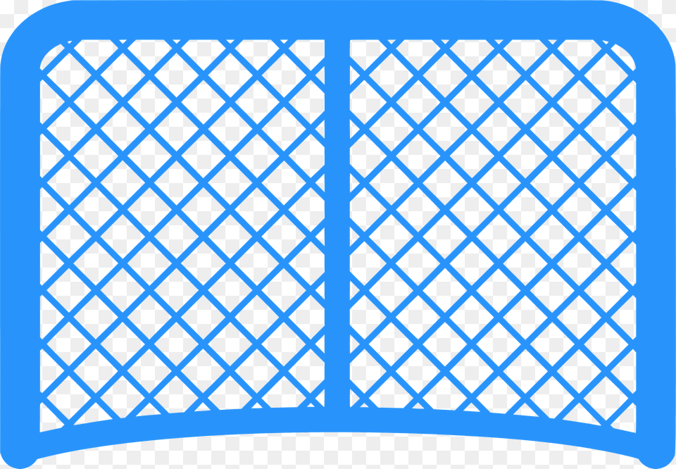 Hockey Net Silhouette, Grille Free Png Download