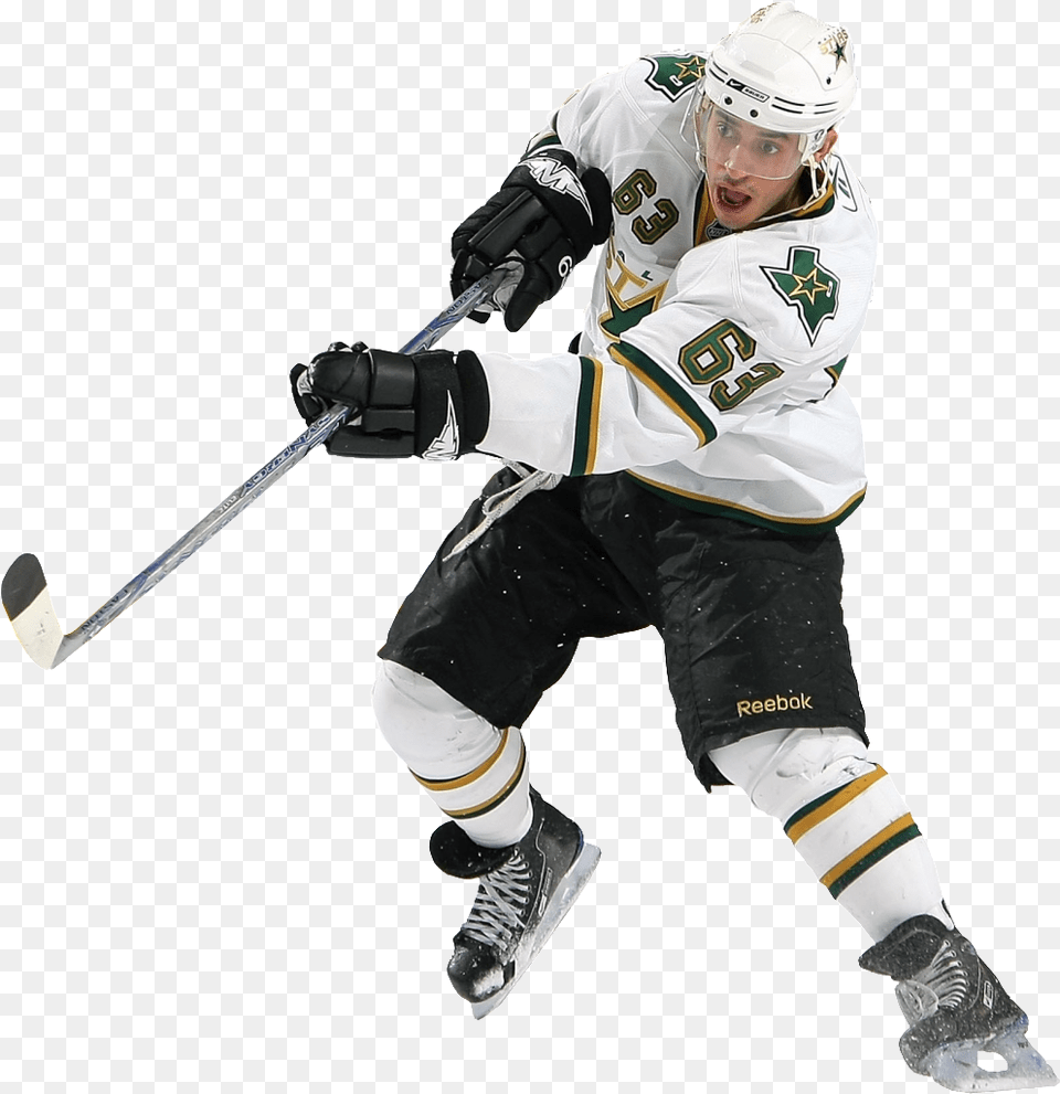 Hockey Player Image Dallas Stars Player, Glove, Clothing, Male, Helmet Free Png