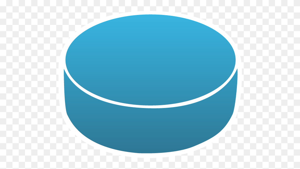 Hockey Puck Static Cling, Cylinder, Sphere, Oval, Bowl Free Transparent Png