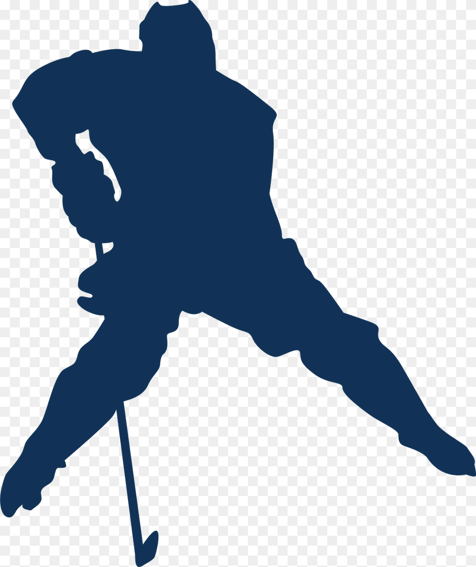 Hockey Silhouette, People, Person, Walking, Outdoors Png