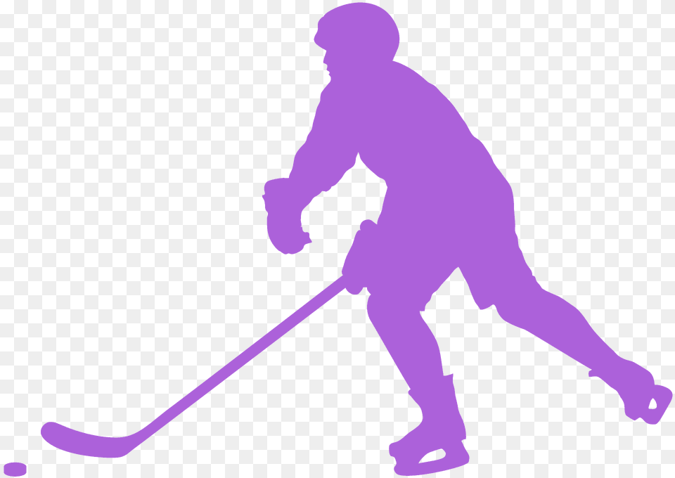 Hockey Silhouette, Person Free Png