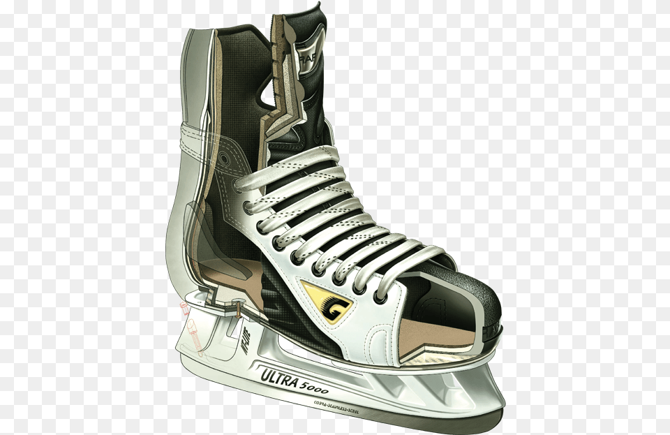 Hockey Skates Anatomy, Clothing, Footwear, Shoe, Sneaker Png