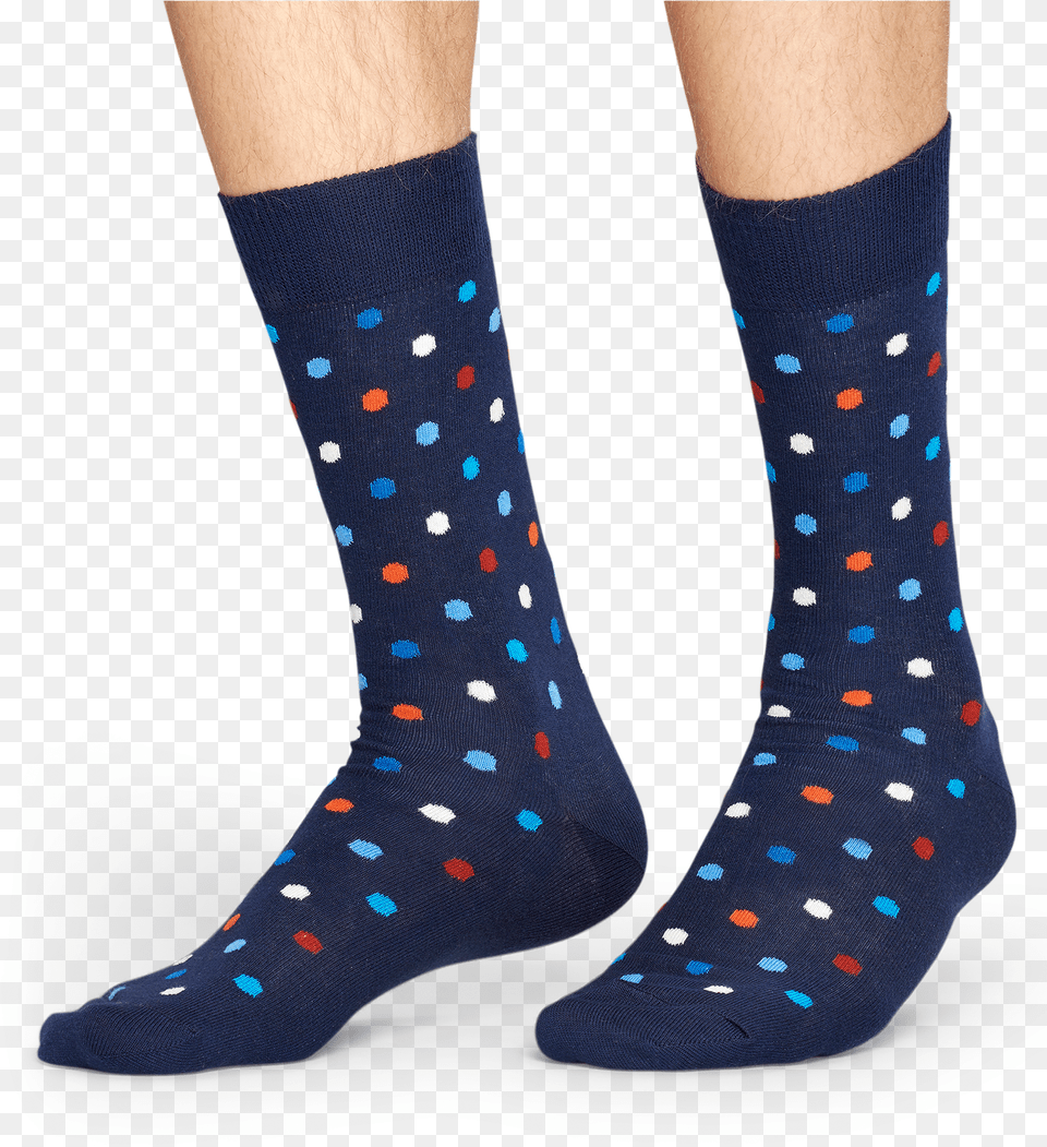 Hockey Sock Happy Socks Blauw, Clothing, Hosiery Png Image
