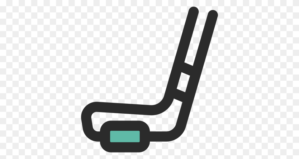 Hockey Stick And Puck Icon, Device, Grass, Lawn, Lawn Mower Free Png Download