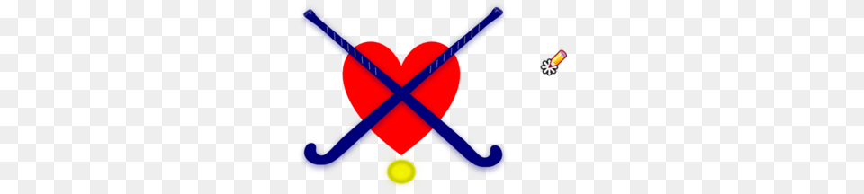 Hockey Sticks Blue With Heart Clip Art, Field Hockey, Field Hockey Stick, Sport Png