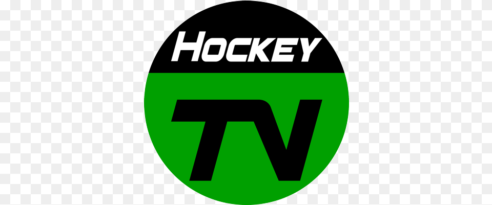 Hockeytv Myhockeytv Twitter Hockey Tv, Logo, Green, Disk Png
