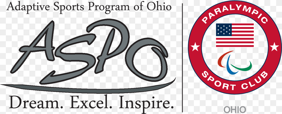 Hockomock Area Ymca Adaptive Sports Program Of Ohio, Logo, American Flag, Flag, Text Free Png Download