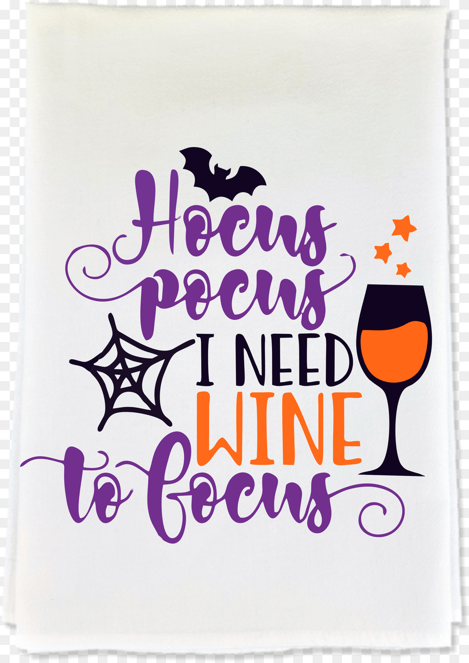 Hocus Pocus Tea Towel Wine Glass, Text, Ping Pong, Ping Pong Paddle, Racket Png