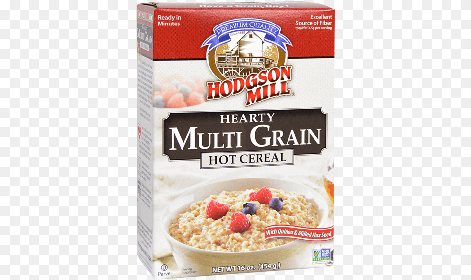 Hodgson Mill Multigrain Hot Cereal, Breakfast, Food, Oatmeal Png