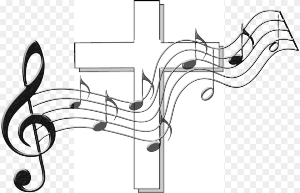 Hodown Catholic Church Background Music Notes, Art, Graphics, Text, Bow Png