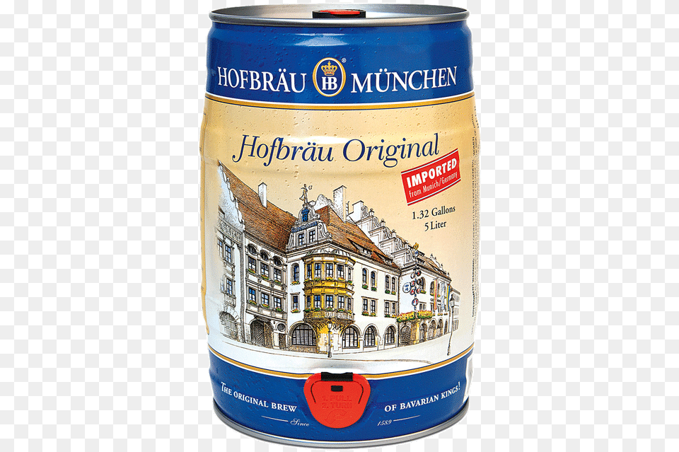 Hofbrau Original Hofbrau Barrel, Alcohol, Beer, Beverage, Keg Png Image