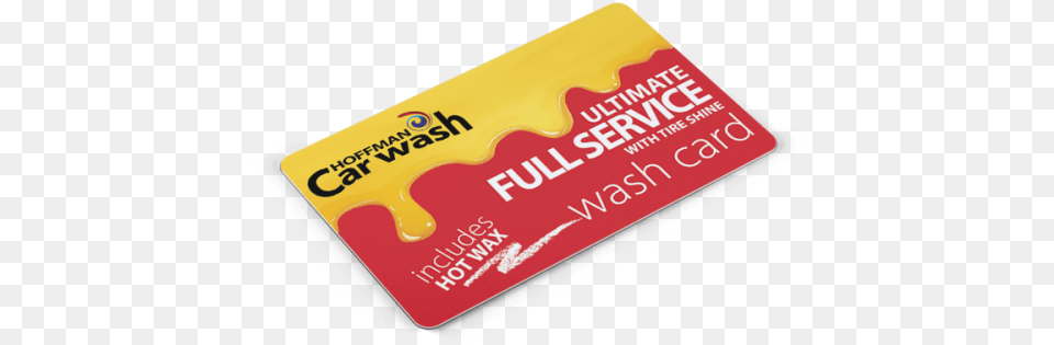 Hoffman Car Wash Horizontal, Text, Credit Card, Food, Ketchup Png Image