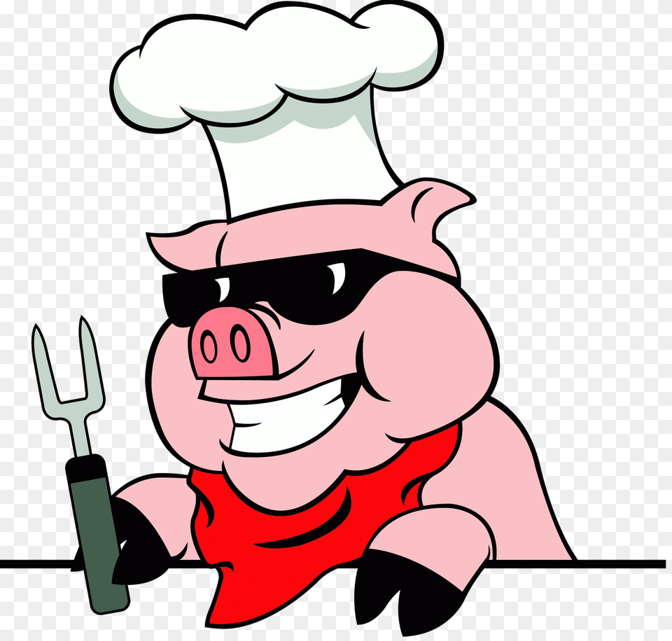 Hog Cliparts, Cartoon, Cutlery, Fork, Baby Free Png
