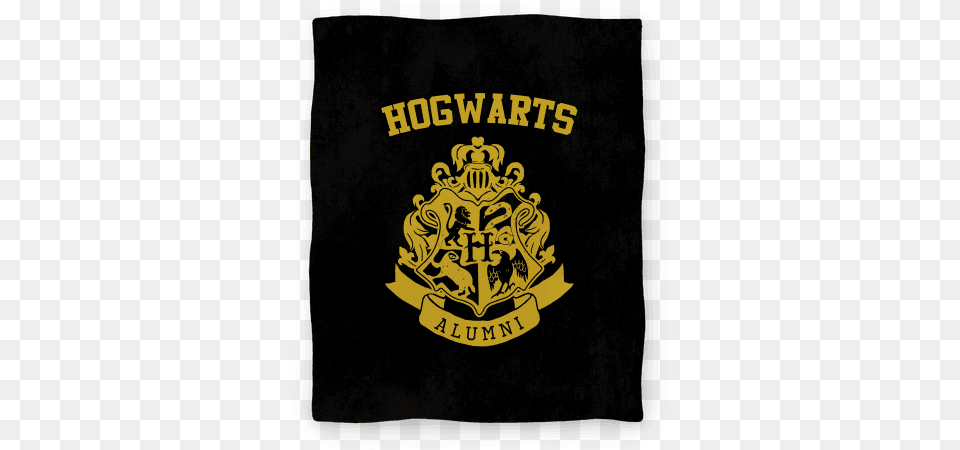 Hogwarts Alumni Crest Hufflepuff Blanket Blanket Hogwarts Honor Student Harry Potter Car Or Truck Window, Badge, Logo, Symbol, Emblem Free Png Download
