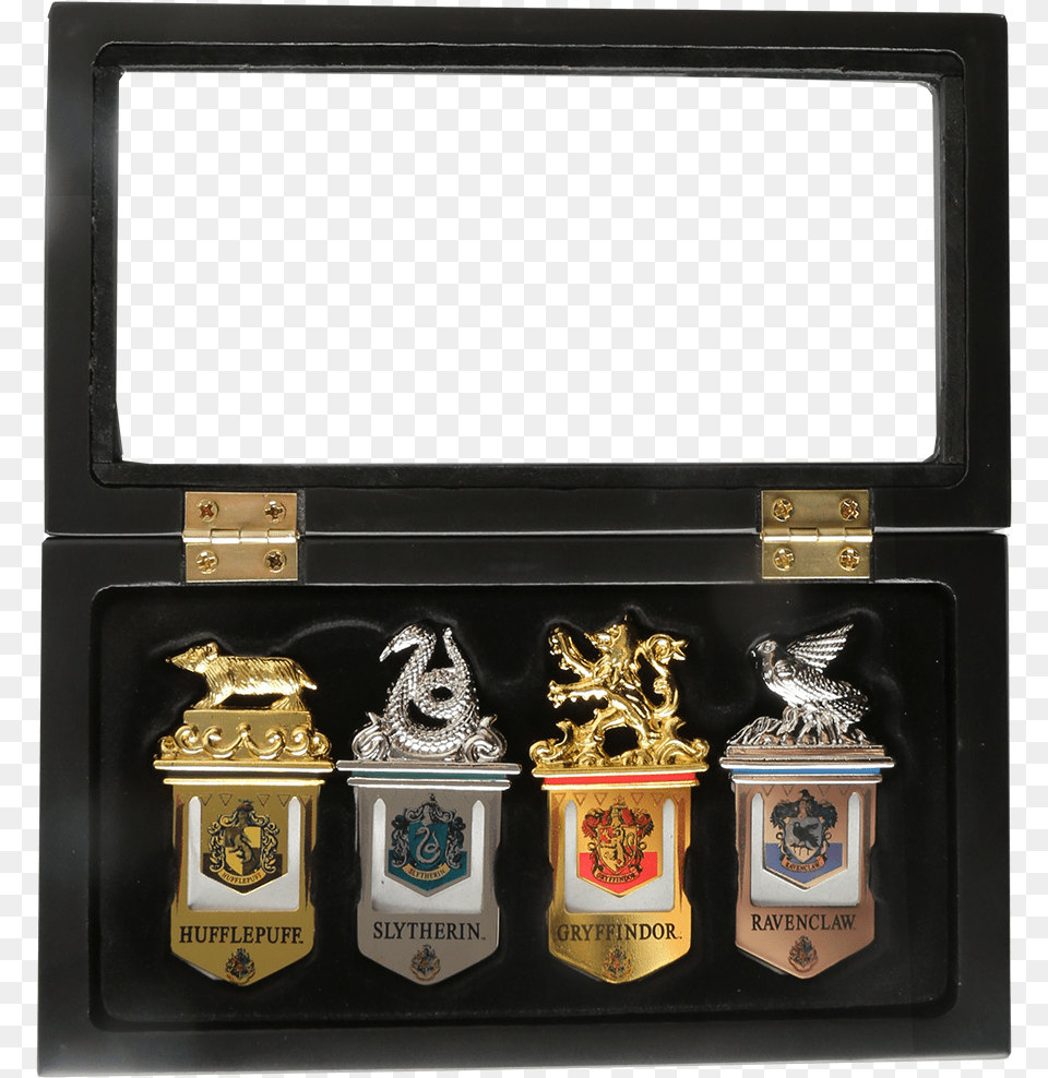Hogwarts Hogwarts Bookmarks Set By Noble Collection, Logo, Badge, Symbol, Monitor Free Png