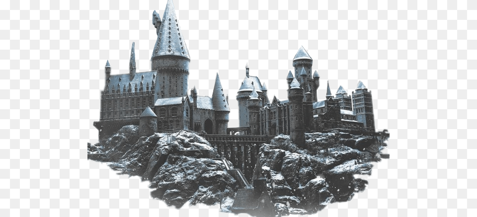 Hogwarts Castle Harry Potter Aesthetic Hogwarts, Architecture, Building, Tower, Spire Png Image