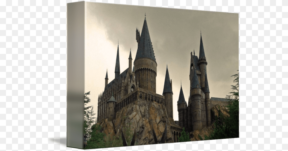 Hogwarts Castle Islands Of Adventure, Tower, Spire, Monastery, Church Free Png Download
