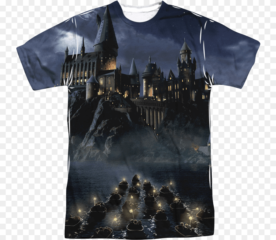 Hogwarts Castle T Shirt Sublimation T Shirts, T-shirt, Clothing, Adult, Wedding Png Image