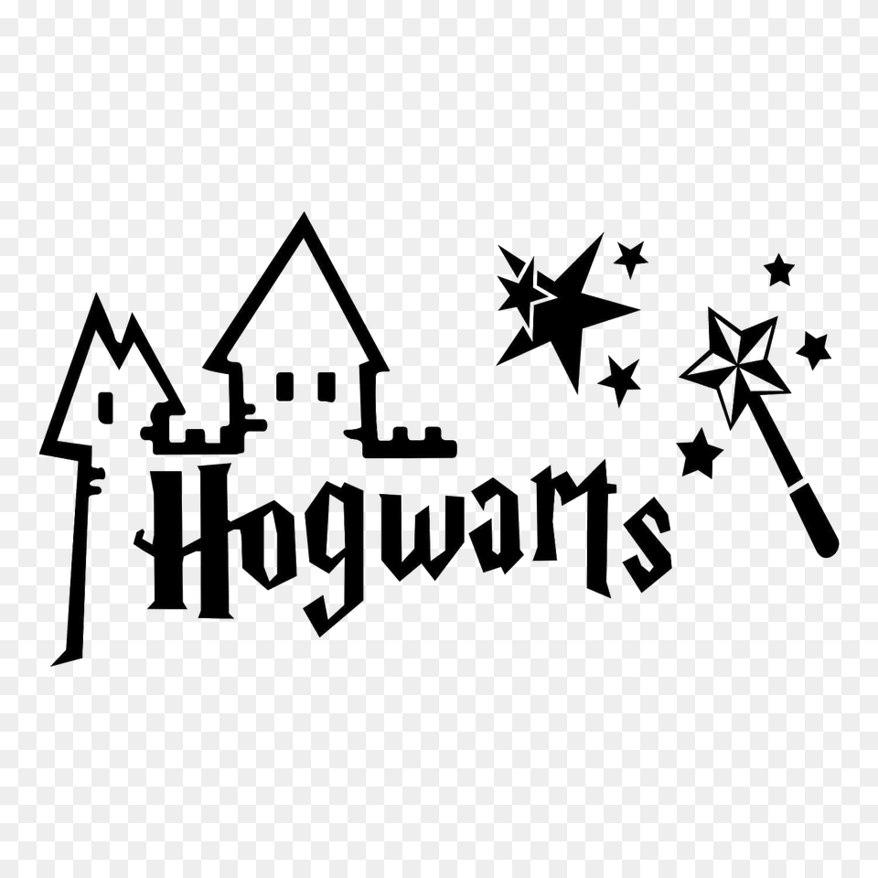 Hogwarts Clipart, Star Symbol, Stencil, Symbol, Dynamite Free Png