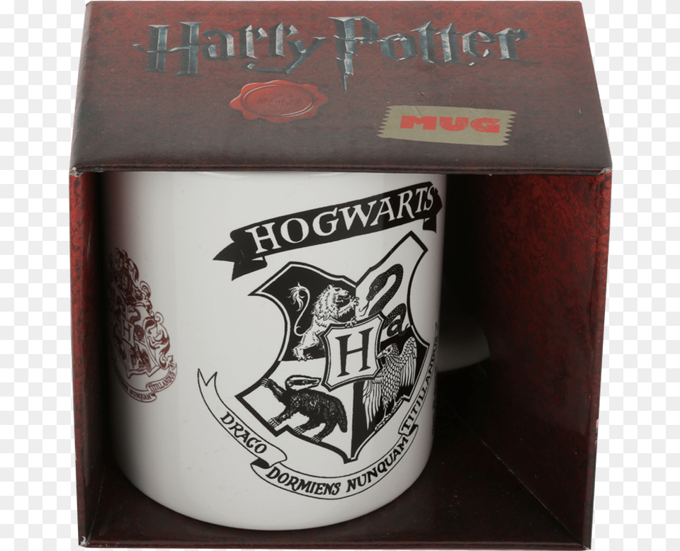 Hogwarts Crest Black Mug Cream Soda, Logo, Cup, Box, Can Free Png