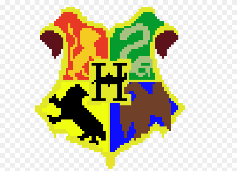 Hogwarts Crest Pixel Art Maker, Logo, Symbol Free Png