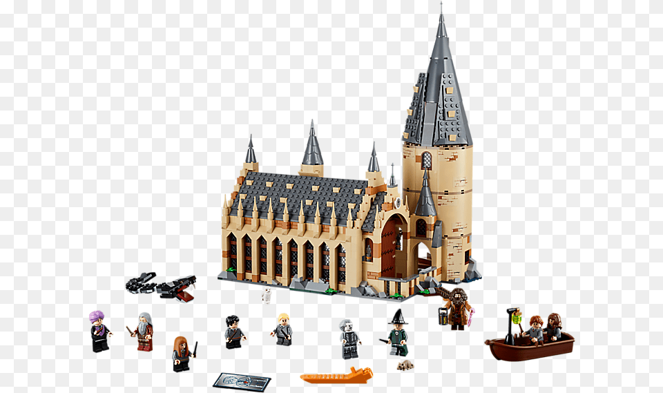 Hogwarts Great Hall Hogwarts Great Hall Lego, Person, Architecture, Building, Spire Free Png
