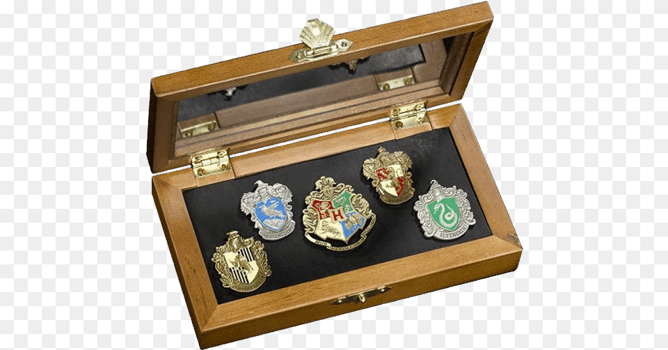 Hogwarts House Pins 5 Pack Harry Potter Hogwarts Deluxe Stationery, Badge, Logo, Symbol, Mailbox Png