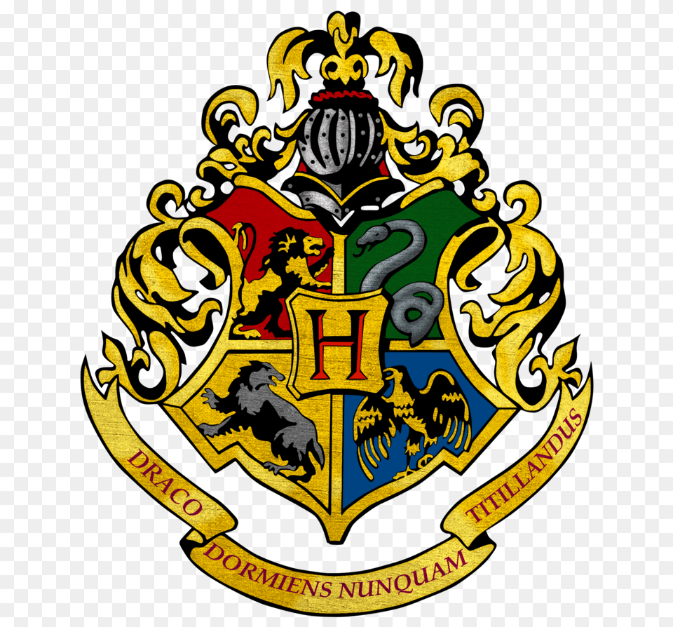 Hogwarts Logo, Emblem, Symbol, Animal, Bird Free Transparent Png