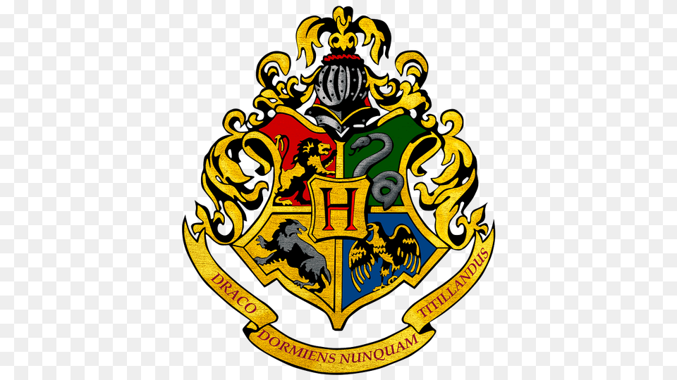 Hogwarts Logo, Emblem, Symbol, Animal, Bird Png