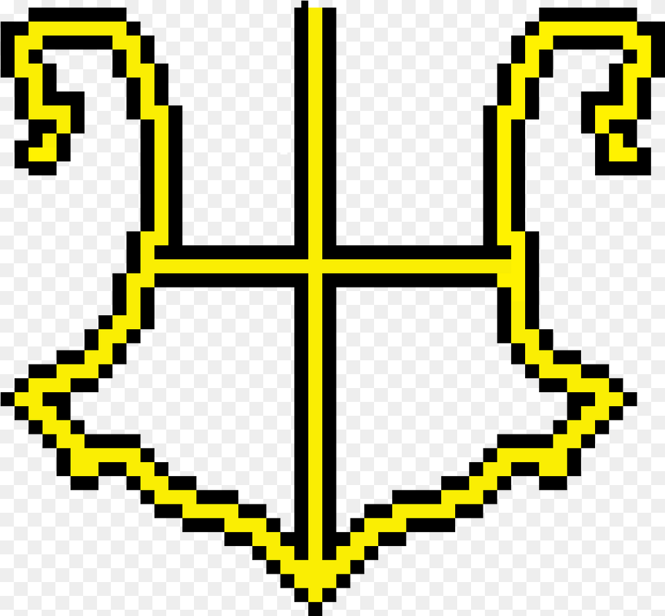 Hogwarts Logo Pixel Art, Armor, Electronics, Hardware Free Png
