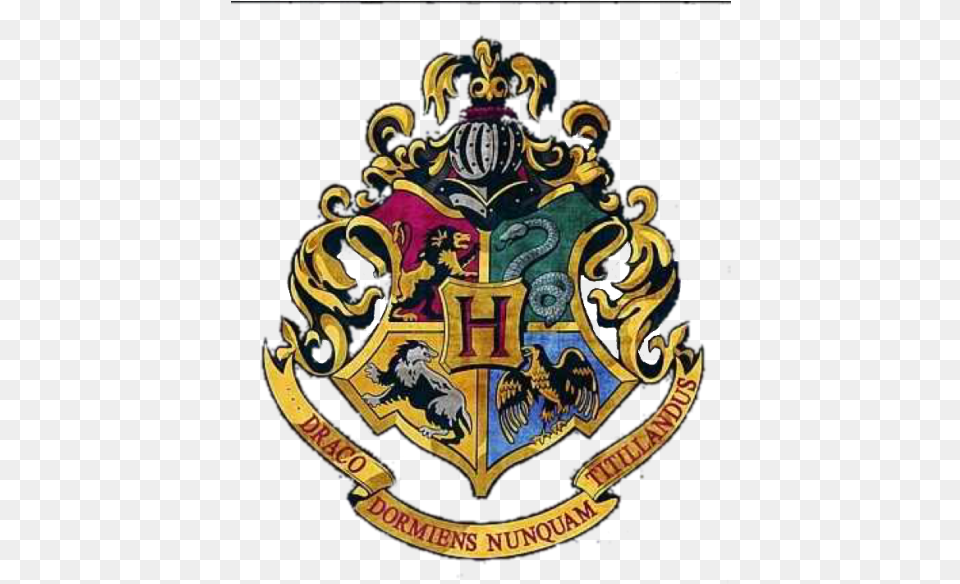 Hogwarts Logo Tumblr Logo Harry Potter Houses, Emblem, Symbol, Badge, Birthday Cake Free Png Download