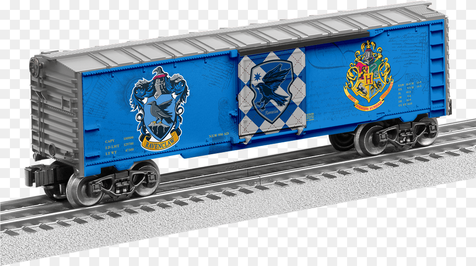 Hogwarts Ravenclaw Boxcar Thomas And Friends Lionel Box Cars, Railway, Transportation, Freight Car, Machine Free Transparent Png