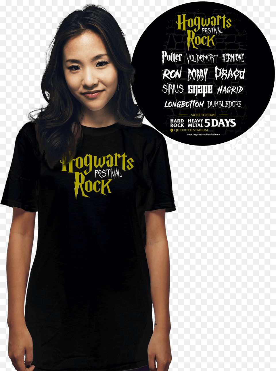 Hogwarts Rock Festival Teach Muggles Teacher Shirt Harry Potter Shirt Teacher, Clothing, T-shirt, Adult, Female Free Png