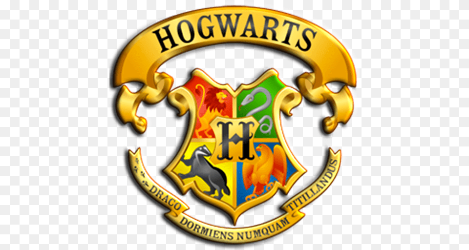Hogwarts School, Badge, Logo, Symbol, Emblem Png Image