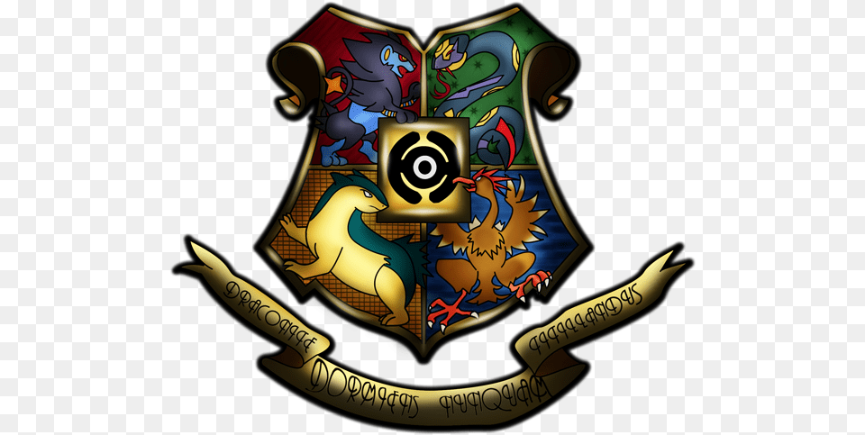 Hogwarts Shield Crest By Gb Hogwarts Logo Pokemon, Armor, Can, Tin, Animal Png