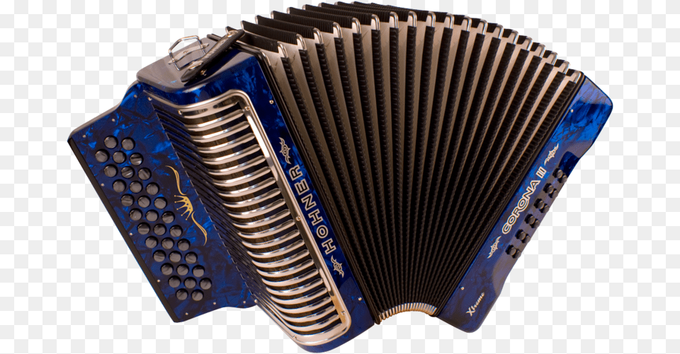 Hohner Corona Ii Xtreme Fbbeb Pearl Dark Blue Hohner Corona Ii Xtreme Gcf Black, Musical Instrument, Accordion Free Png