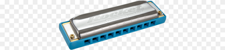 Hohner Rocket Low Tuned Harmonica Includes Usa Hohner Rocket Low Harmonica D, Musical Instrument, Blade, Razor, Weapon Free Transparent Png